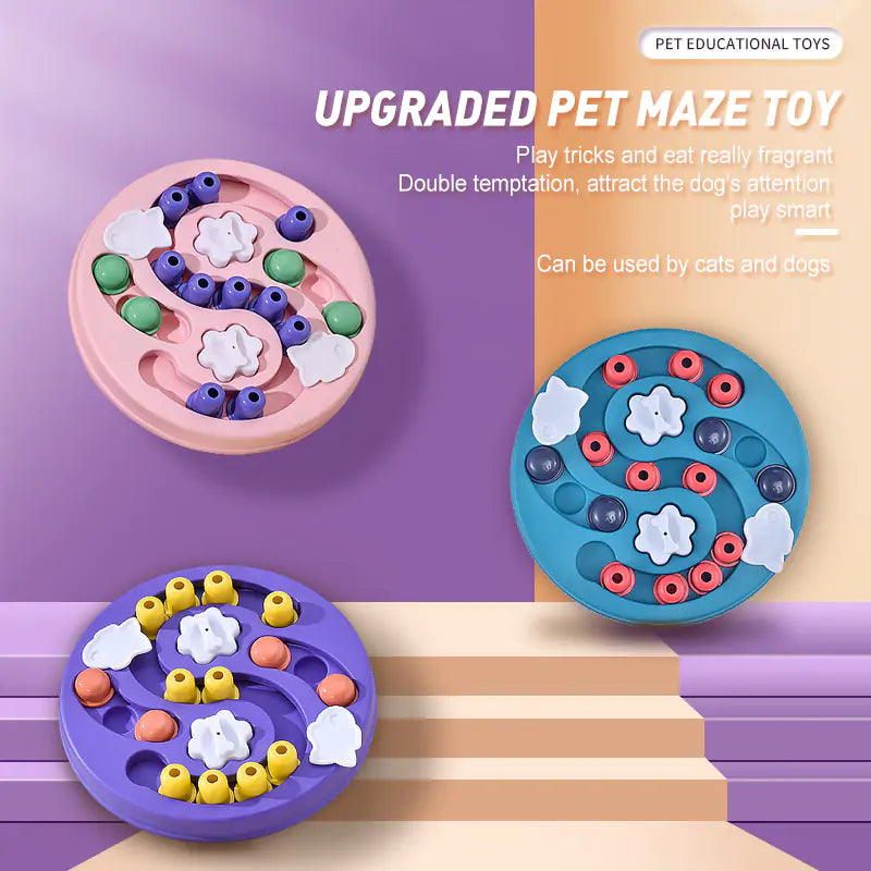 Dog Slow Feeder  Puzzle Toys