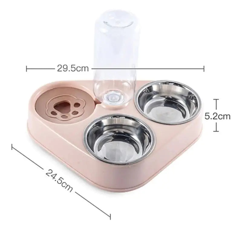 2-in-1 Pet Water Filtered Dispenser