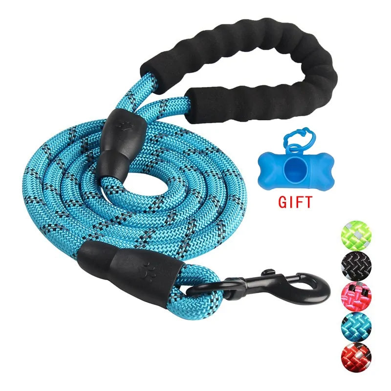 Dog Reflective Mesh Padded Leash