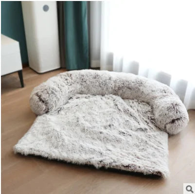 Fluffy Plush Washable Dog Bed